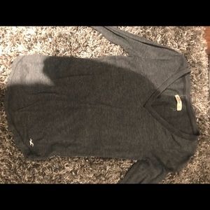 Hollister grey long sleeve shirt